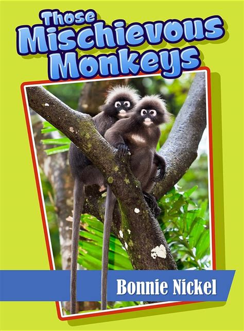 those mischievous monkeys those amazing animals PDF