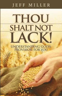 thou shalt not lack understanding gods provision for you Epub