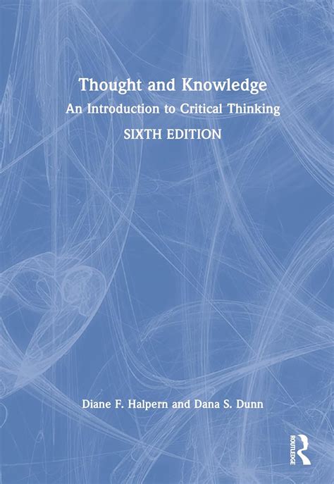 thought and knowledge halpern 4th edition Reader