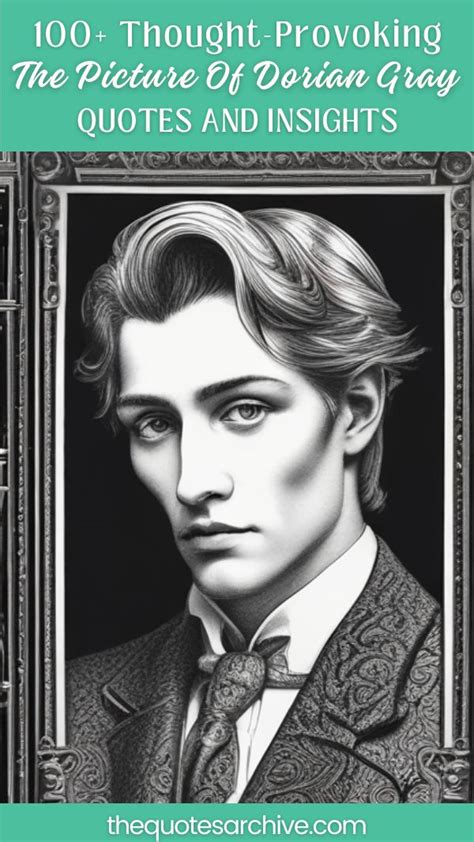 thoughts on dorian gray