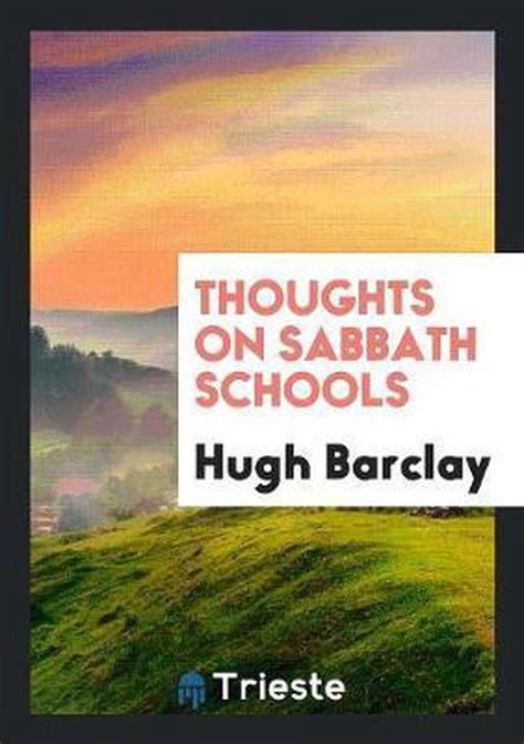 thoughts sabbath schools hugh barclay PDF