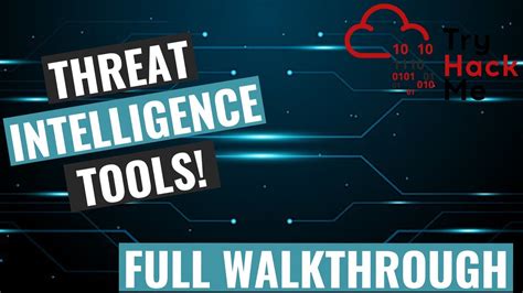 Threat Intelligence Tools Tryhackme Walkthrough