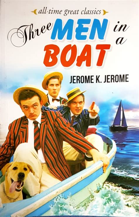 three men boat colorful classics Doc