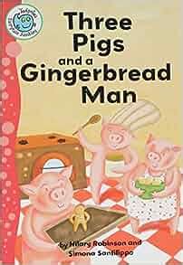 three pigs and a gingerbread man tadpoles fairytale jumbles Reader