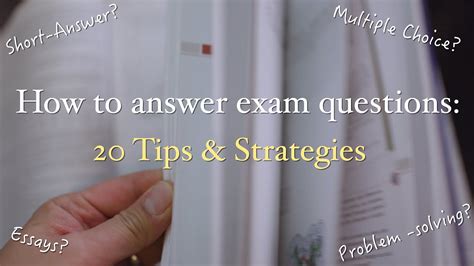 three steps to answering test questions correctly include