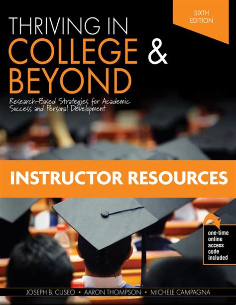 thriving in college and beyond the whole book pdf Reader