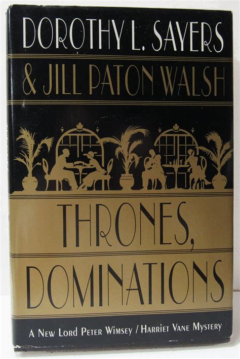 thrones dominations lord peter wimsey or harriet vane Kindle Editon