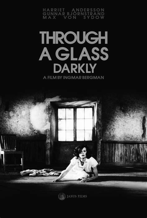 through a glass darkly Doc