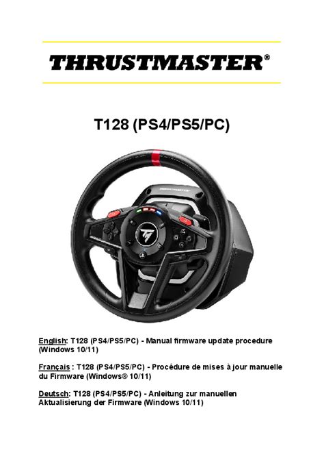 thrustmaster rs500 user guide Epub