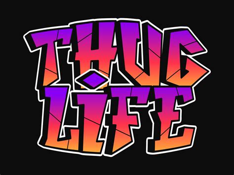 thug life 形象