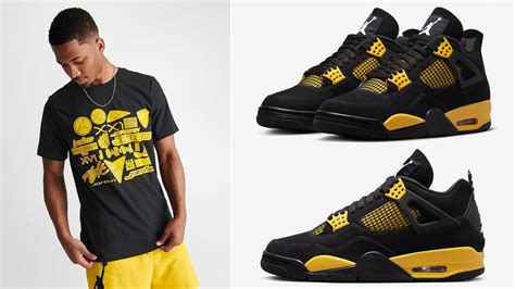 thunder 4 jordan shirt