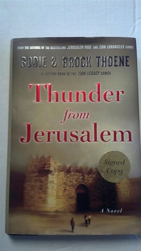 thunder from jerusalem the zion legacy book 2 Epub