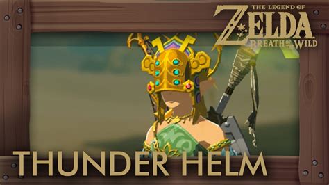 thunder helm zelda breath of the wild