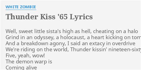 thunder kiss 65 lyrics