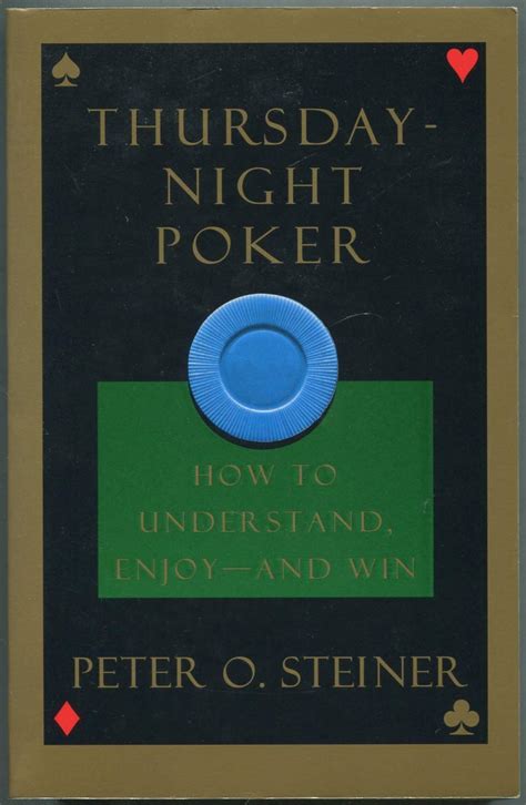 thursday night poker how to understand enjoy and win PDF