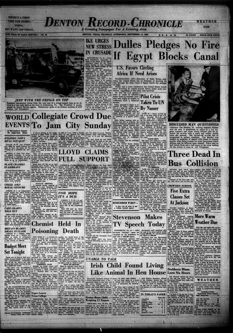 thursday september 13 1956 Epub