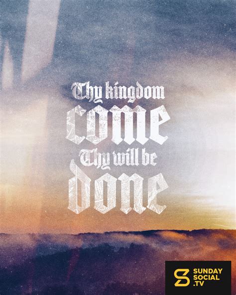 thy kingdom come will done PDF