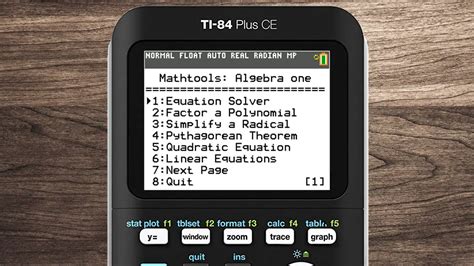 ti 84 plus ce program