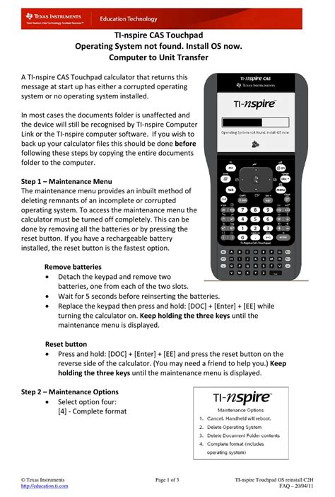 ti nspire cas user manual Reader