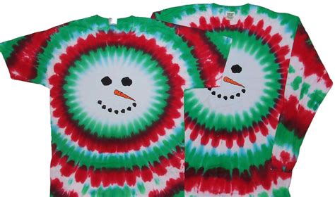 tie dye christmas shirt