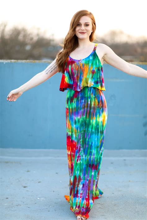 tie dye dress