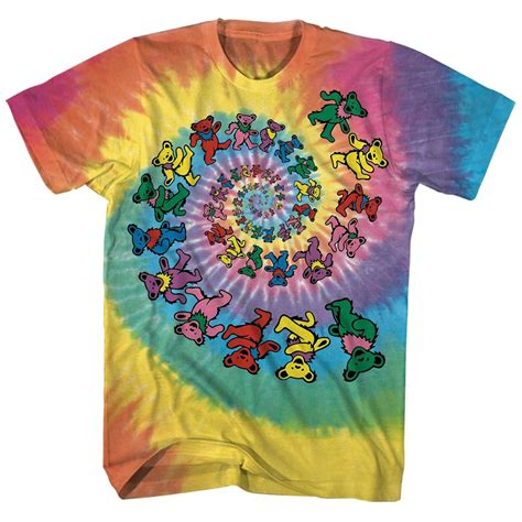 tie dye grateful dead shirts