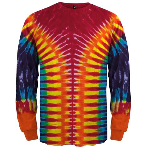 tie dye long sleeve shirts