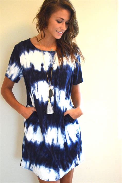 tie dye shirt dress