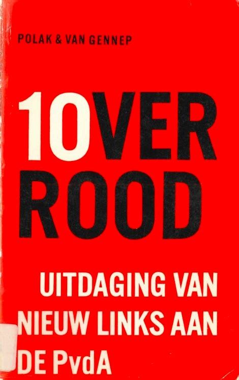 tien over rood uitdaging van nieuw links aan de pvda Kindle Editon