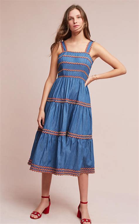 tiered dress