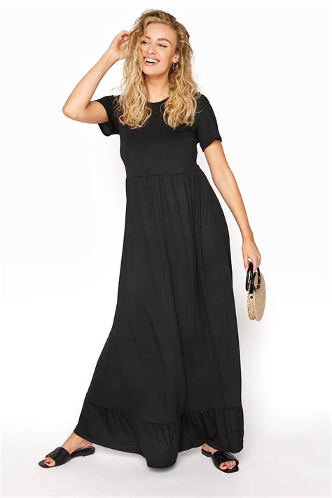 tiered maxi dress