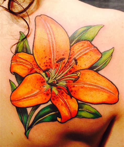 tiger lilly tattoo