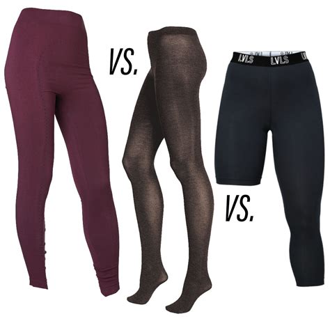 tights vs leggings