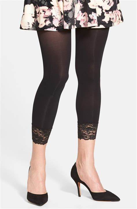 tights with lace