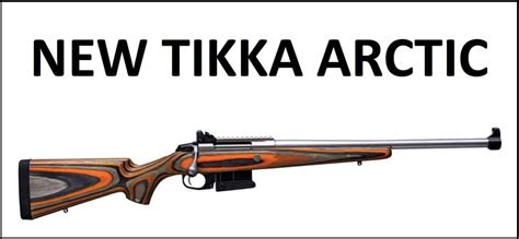 tikka t3 being evaluated as new canadian ranger rifle Reader