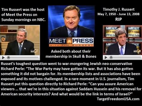 tim russert skull and bones