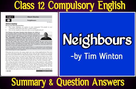 tim winton neighbours short story Ebook Reader