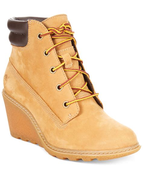 timberland boots with wedge