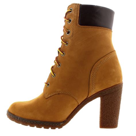 timberland high heel boots