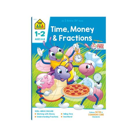 time money and fractions grades 1 2 an i know it book Doc