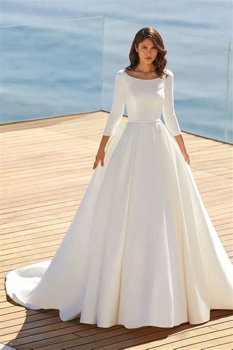 timeless wedding dress