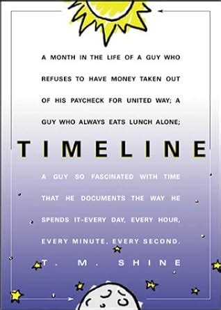 timeline month in the life of a guy who refuses Reader