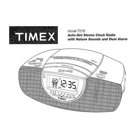 timex t276b clock radio manual Reader