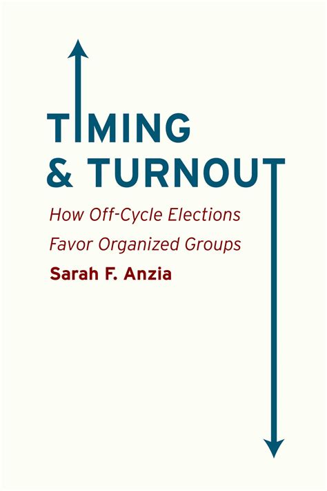 timing and turnout how off cycle elections favor organized groups Epub