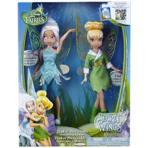 tinkerbell and periwinkle spotted on toy theater