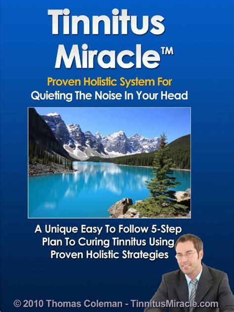 tinnitus miracle pdf Kindle Editon