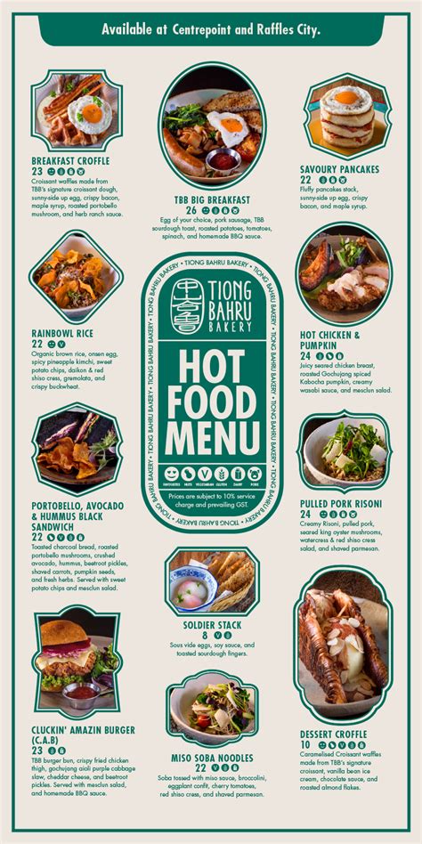 tiong bahru bakery menu