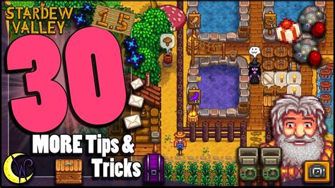 tips and tricks for stardew valley