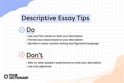 tips for descriptive essays Epub