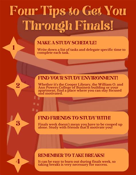 tips for the finals